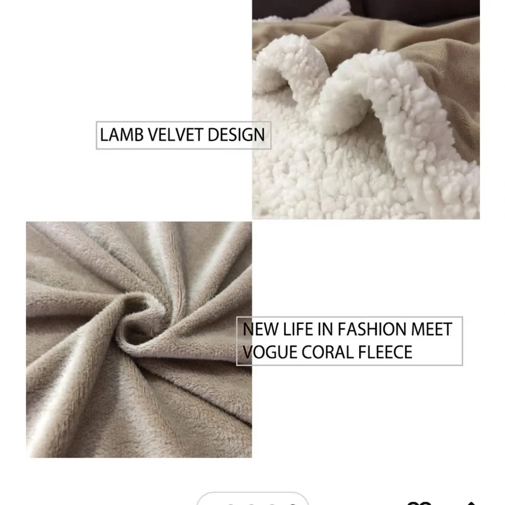 NWT Autumn Pumpkin Throw Blanket 50 x 60.